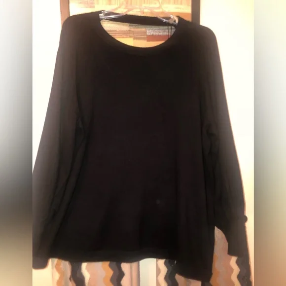 Anne Klein  Back Cut-Out Bishop Sleeves Pullover Top XXL - Picture 4 of 6